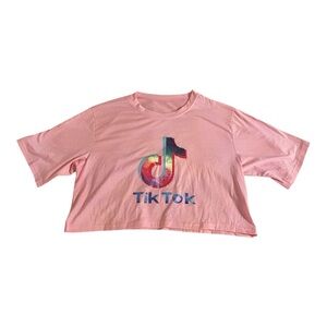 Womens Tik Tok Cropped Top